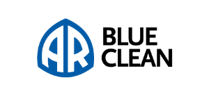 logotipo de limpiadores a presión ar blue clean